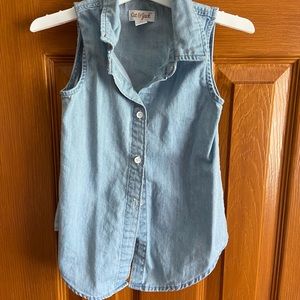Cat & Jack Chambray Top
